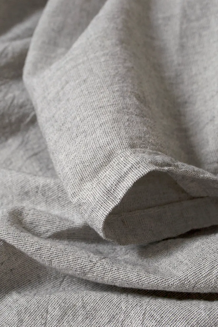 Простынь с наволочками Washed Cotton - Light antracite 270X270 5