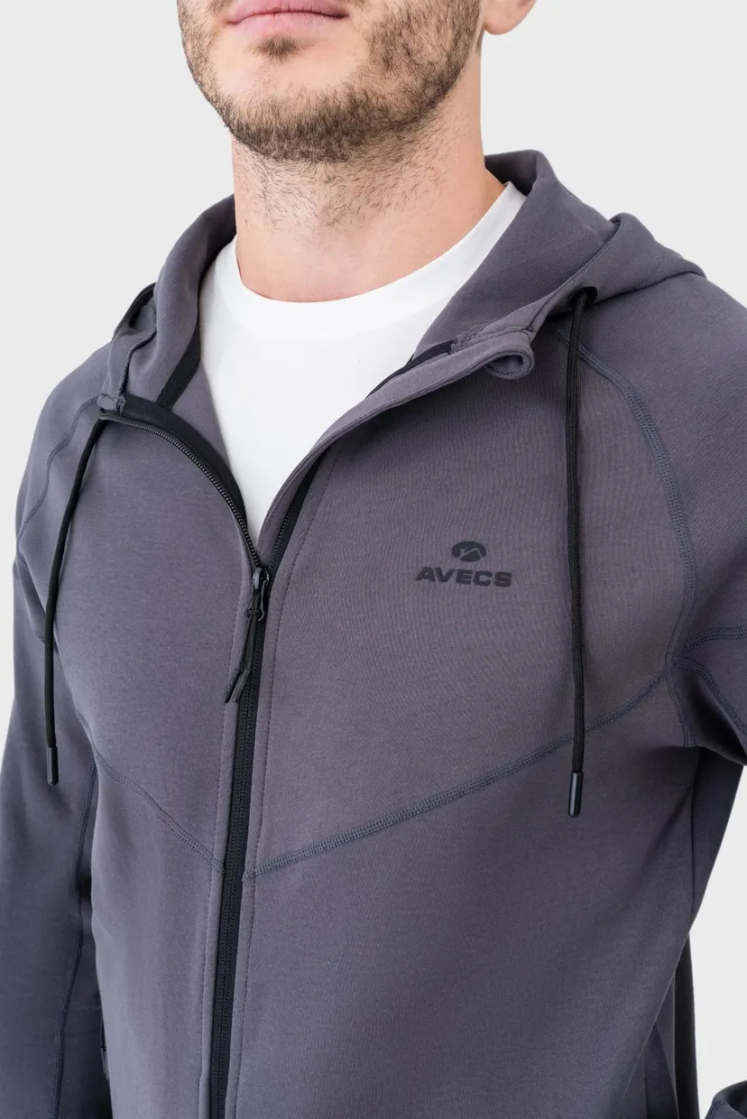 Мужской серый Спортивный костюм (кофта, брюки) Tracksuit 4