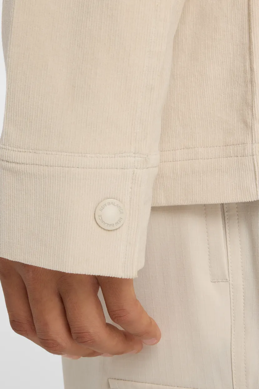 Мужская бежевая вельветовая рубашка Stretch Corduroy 6