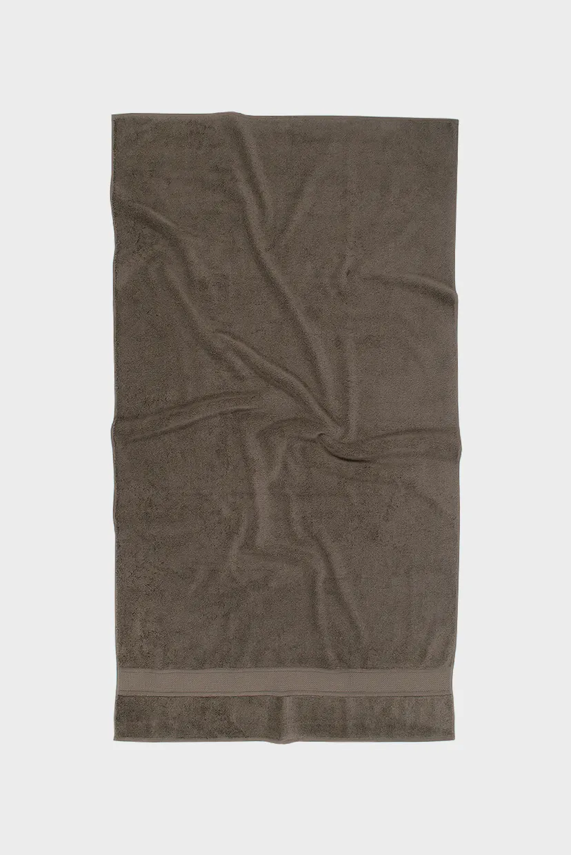 Полотенце махровое - Grand soft twist brown коричневый 90X150 3