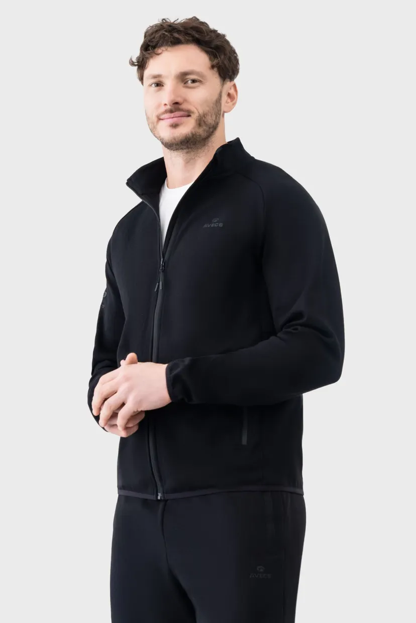 Чоловічий чорний Спортивний костюм (кофта, штани)  Tracksuit 3