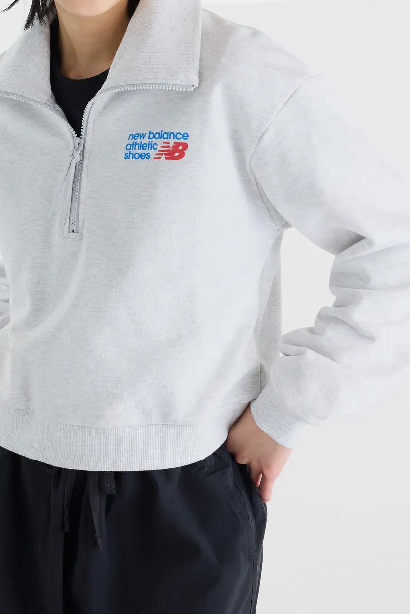 Женская серая спортивная кофта Athletics Premium 4