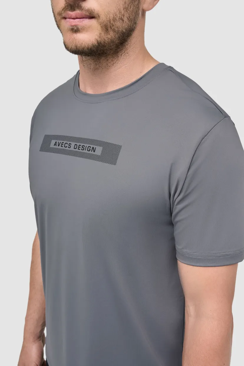 Чоловіча футболка сіра T-shirt 6