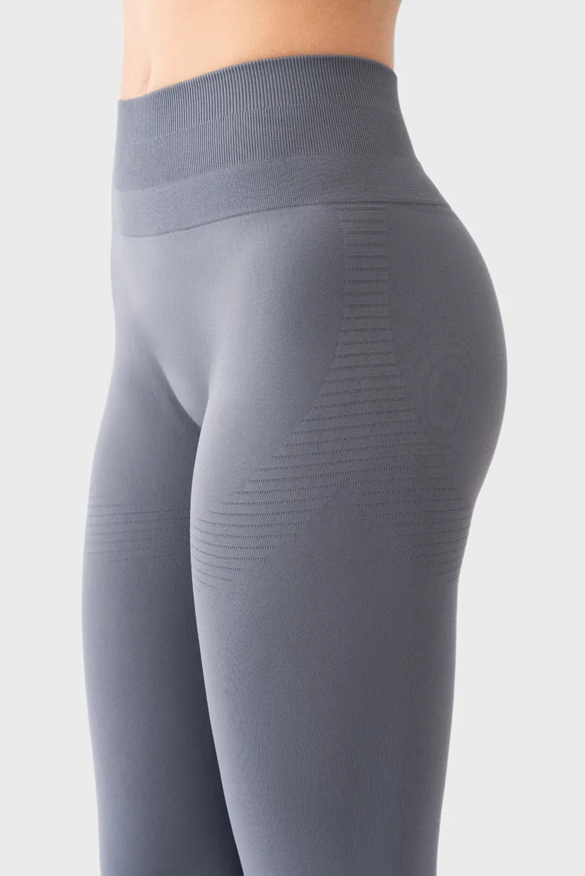 Женские серые леггинсы Leggings 9