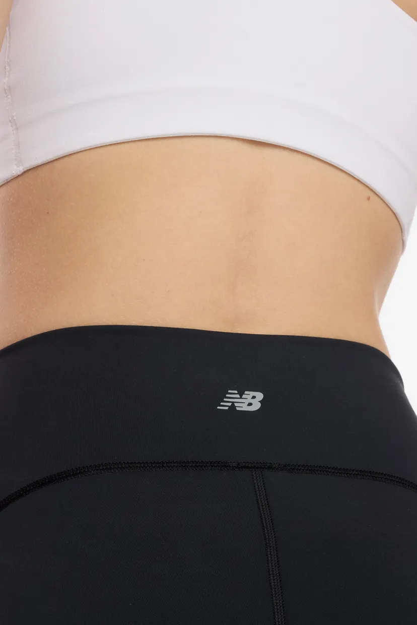 Жіночі чорні шорти NB Sleek Pocket High Rise Short 6