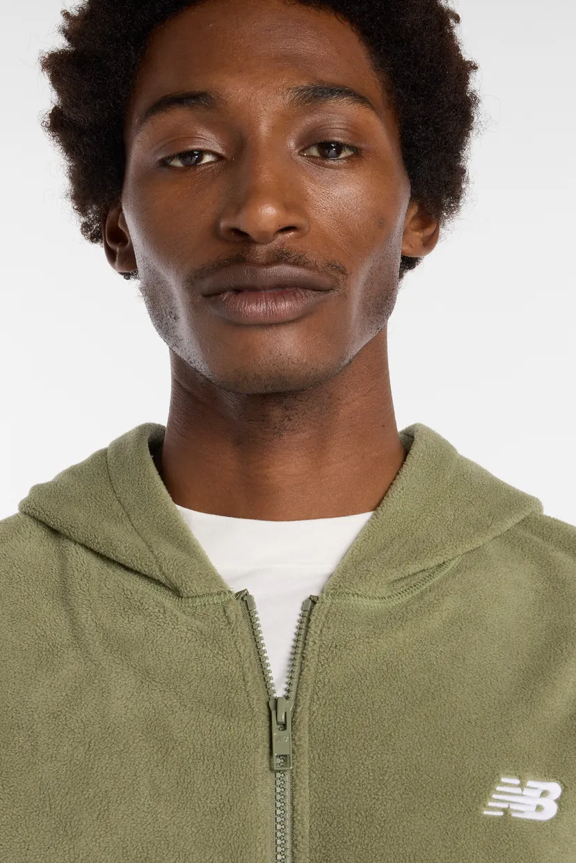 Чоловіче зелене худі Polar Fleece 5