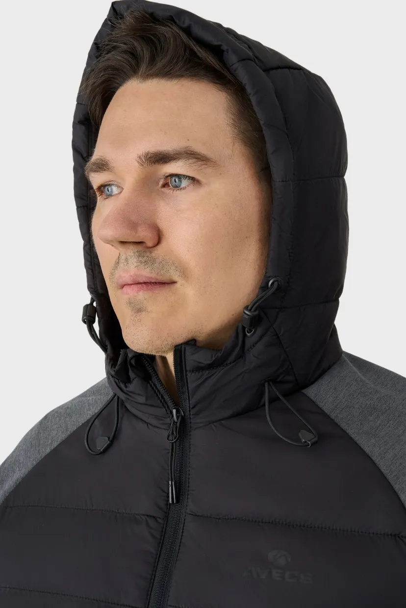 Мужская чёрная куртка jacket 6