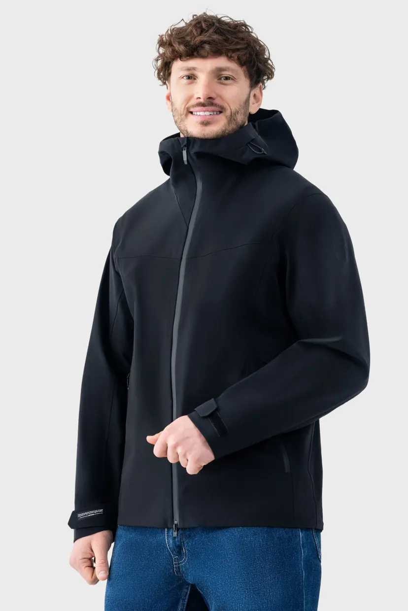 Мужская чёрная куртка jacket 5