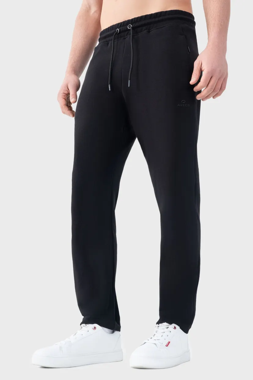 Мужские черные спортивные штаны sweatpants 6