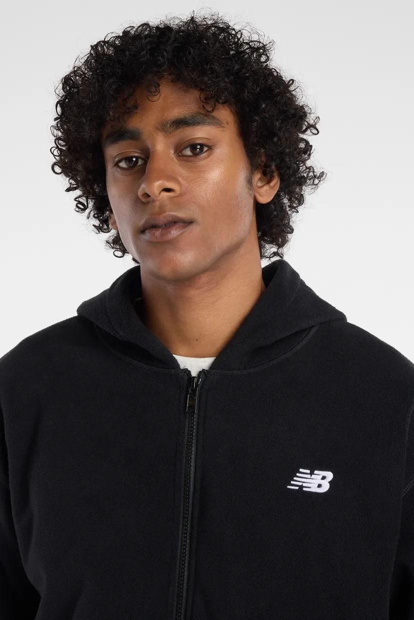 Мужское черное худи Polar Fleece 4
