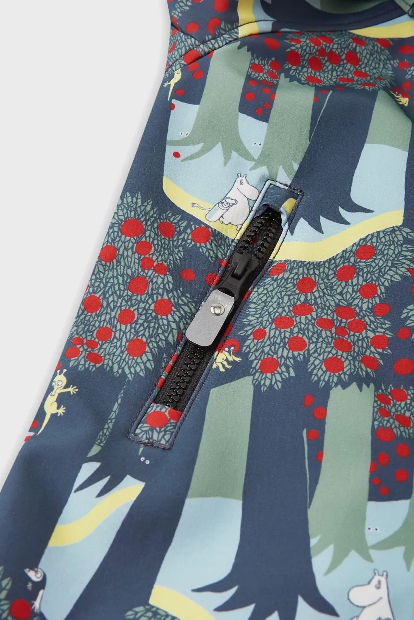 Детский серый комбинезон Softshell Moomin Mjosa 6