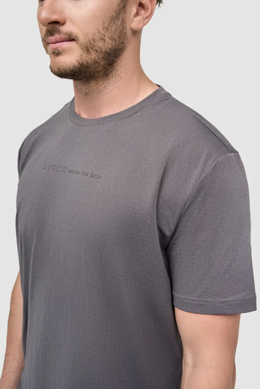 Чоловіча футболка сіра T-shirt 6