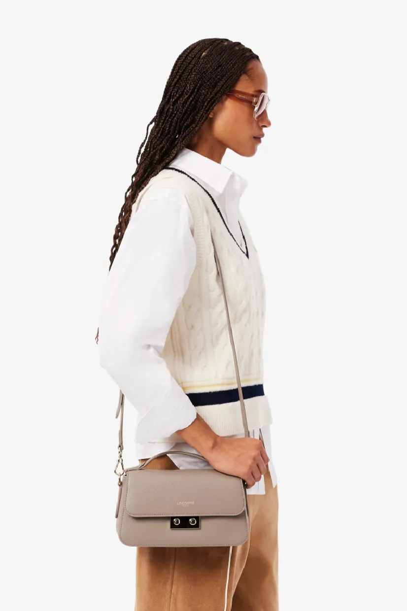 Женская бежевая сумка 3