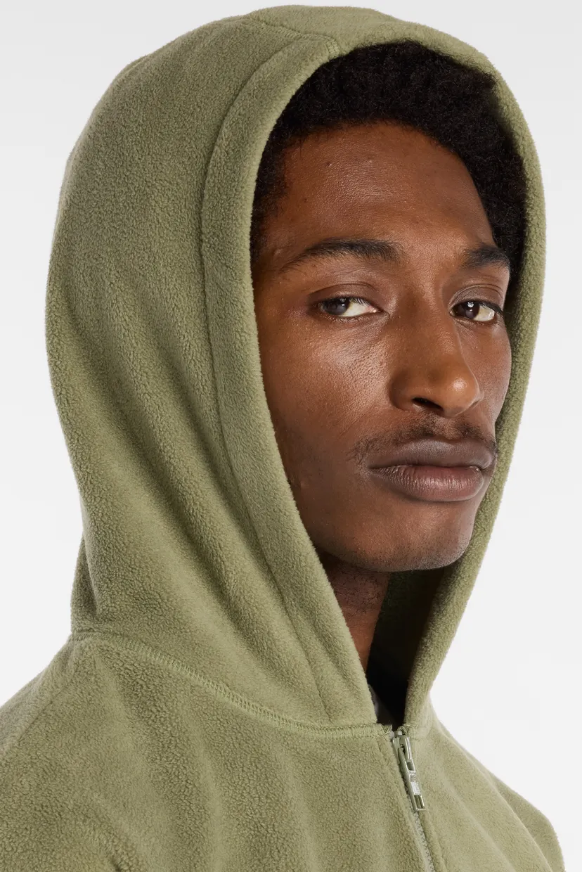 Чоловіче зелене худі Polar Fleece 4