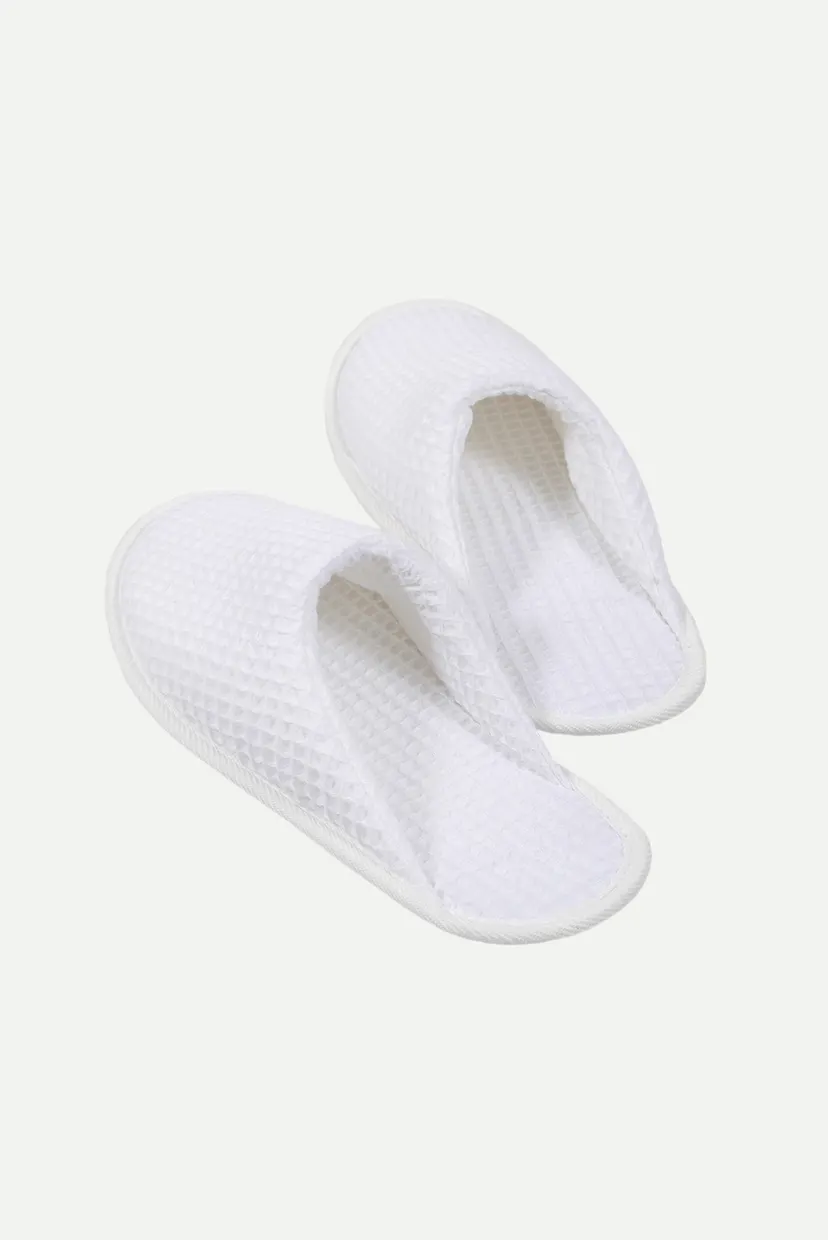 Білі капці Waffle white (унісекс) 5