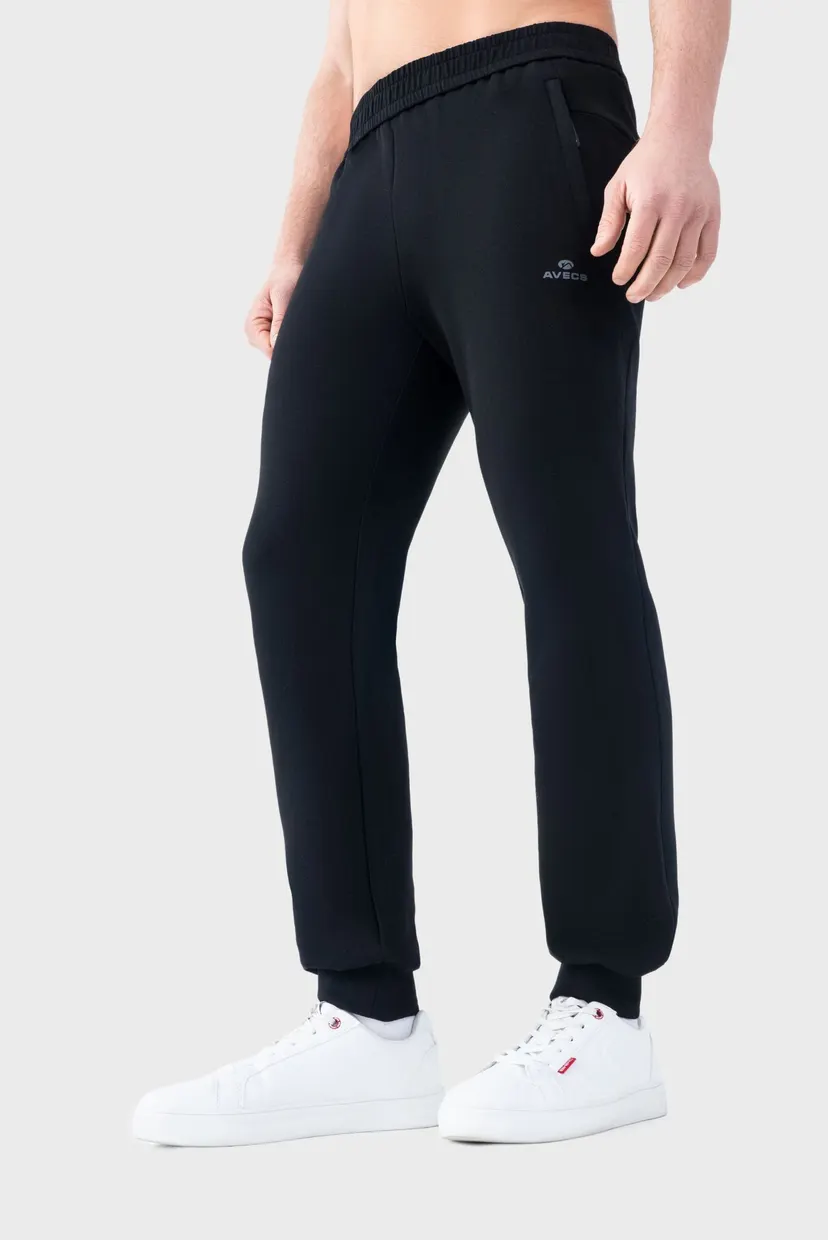 Чоловічий спортивний костюм чорний sports suit 6