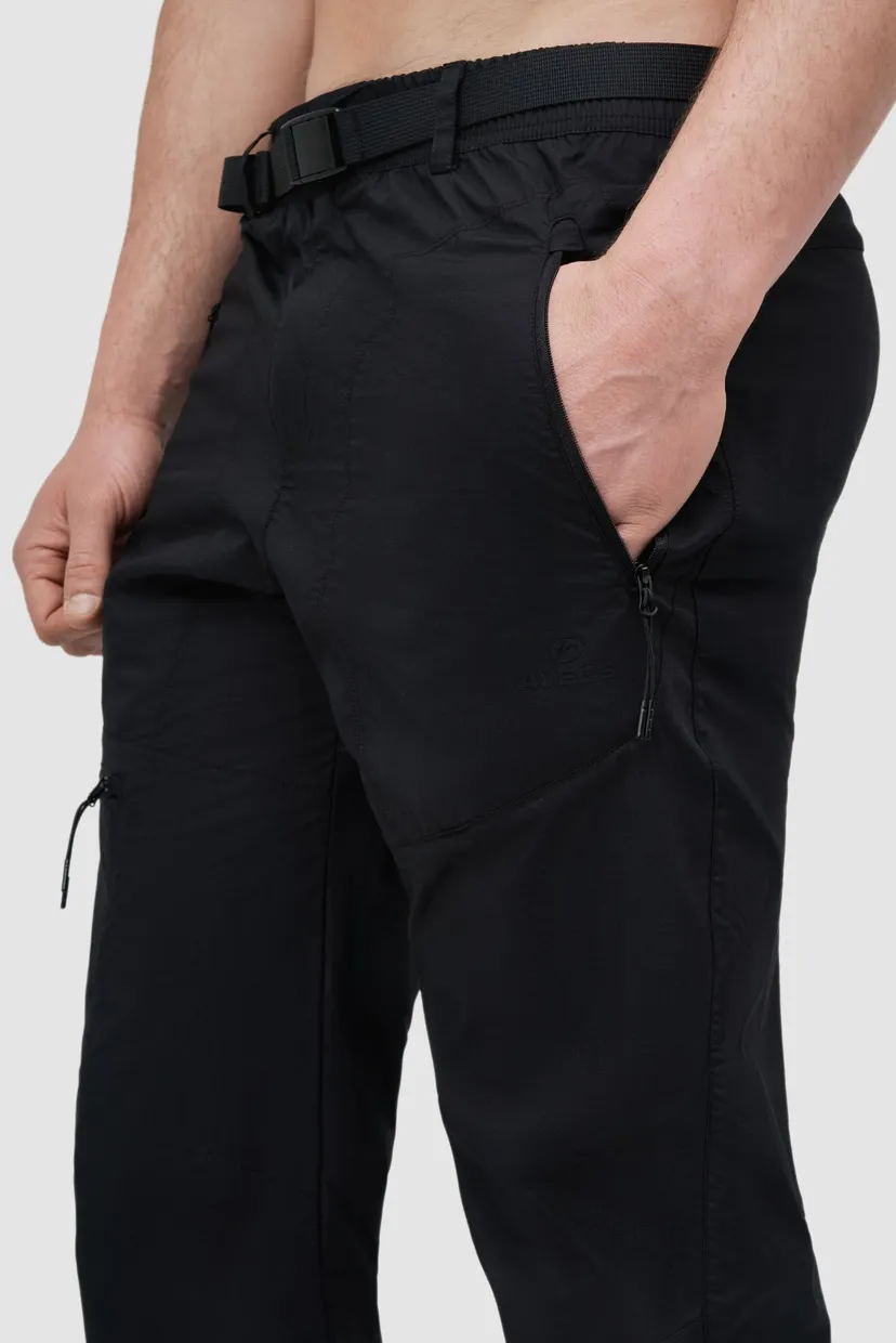 Мужские штаны черные trousers 6