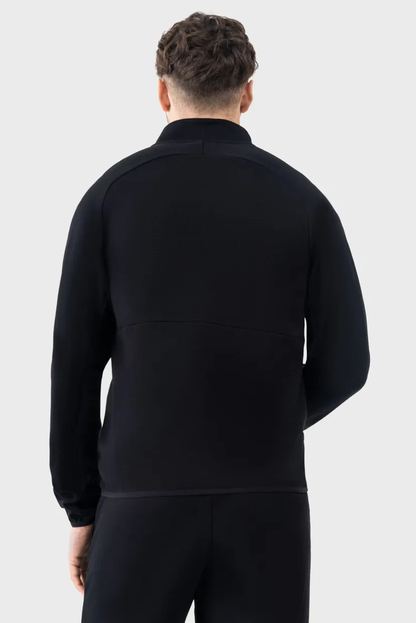 Чоловічий чорний Спортивний костюм (кофта, штани)  Tracksuit 4