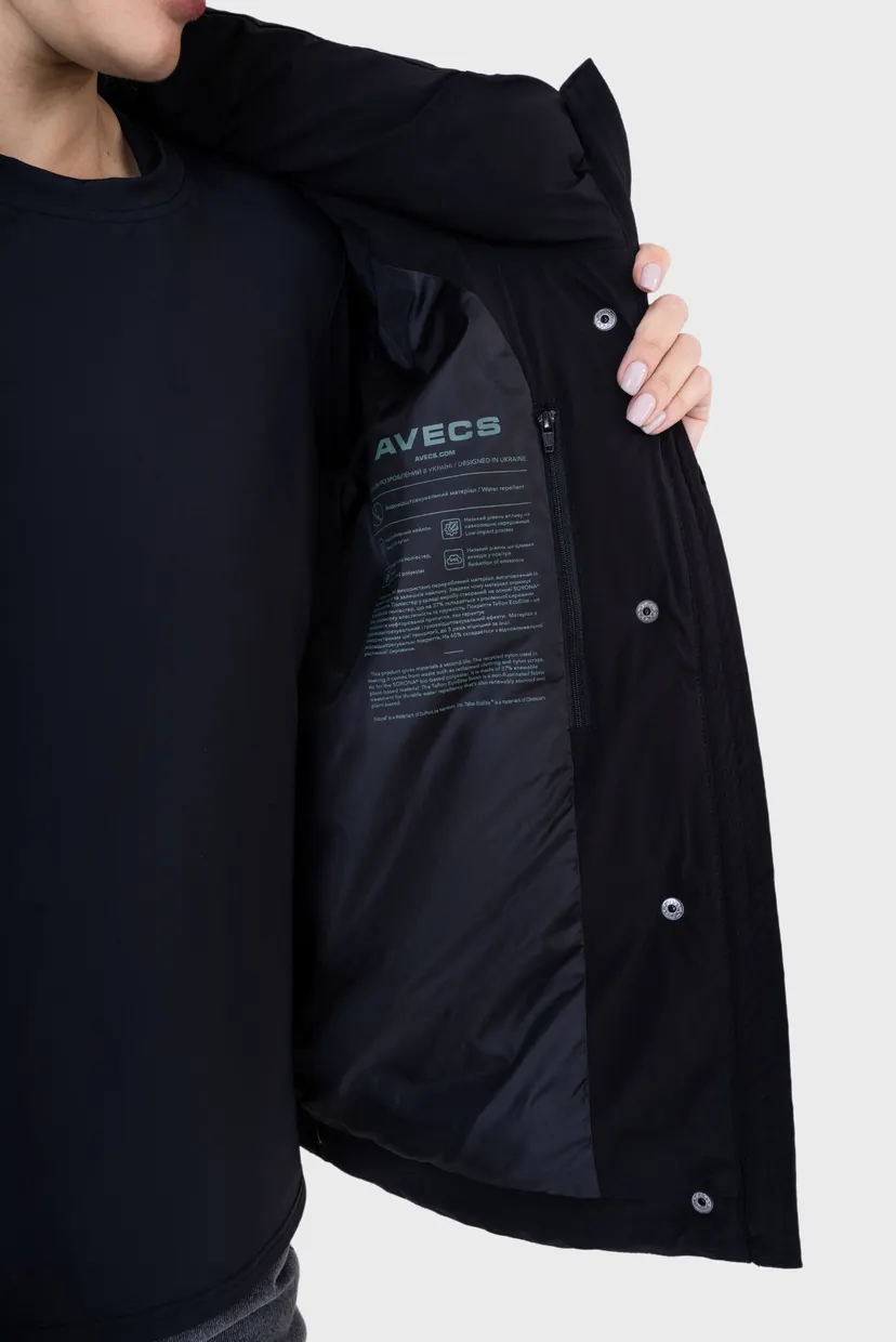 Женская черная куртка Jacket 6