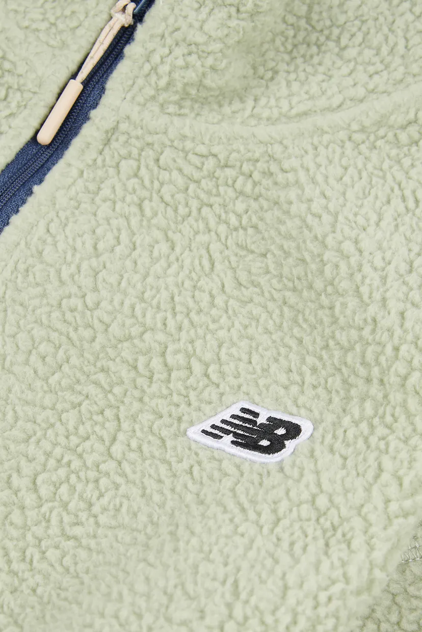Дитяча зелена куртка  NB PREMIUM BORG FLEECE 6