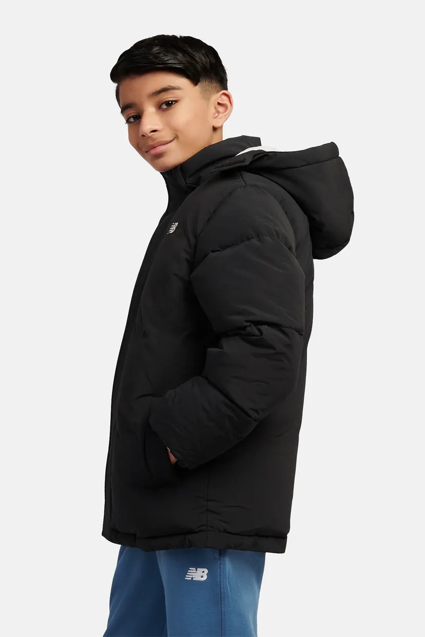 Дитяча чорна куртка WADDED PUFFA COAT 3