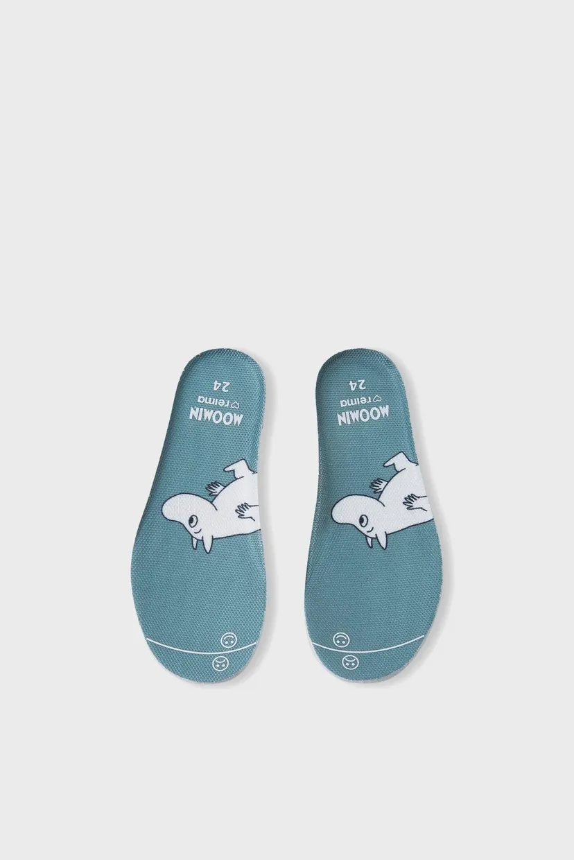 Дитячі блакитні кросівки Moomin Ekana 7