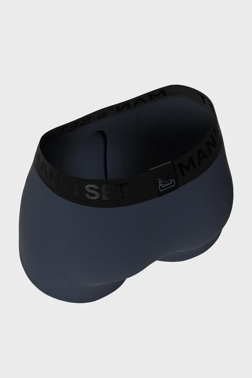 Мужские синие трусы Anatomic Classic 2.0 Black Series 4
