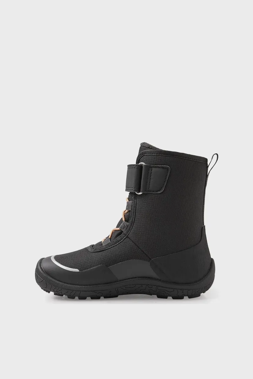 Детские черные сапоги TALVELLA KIDS 4