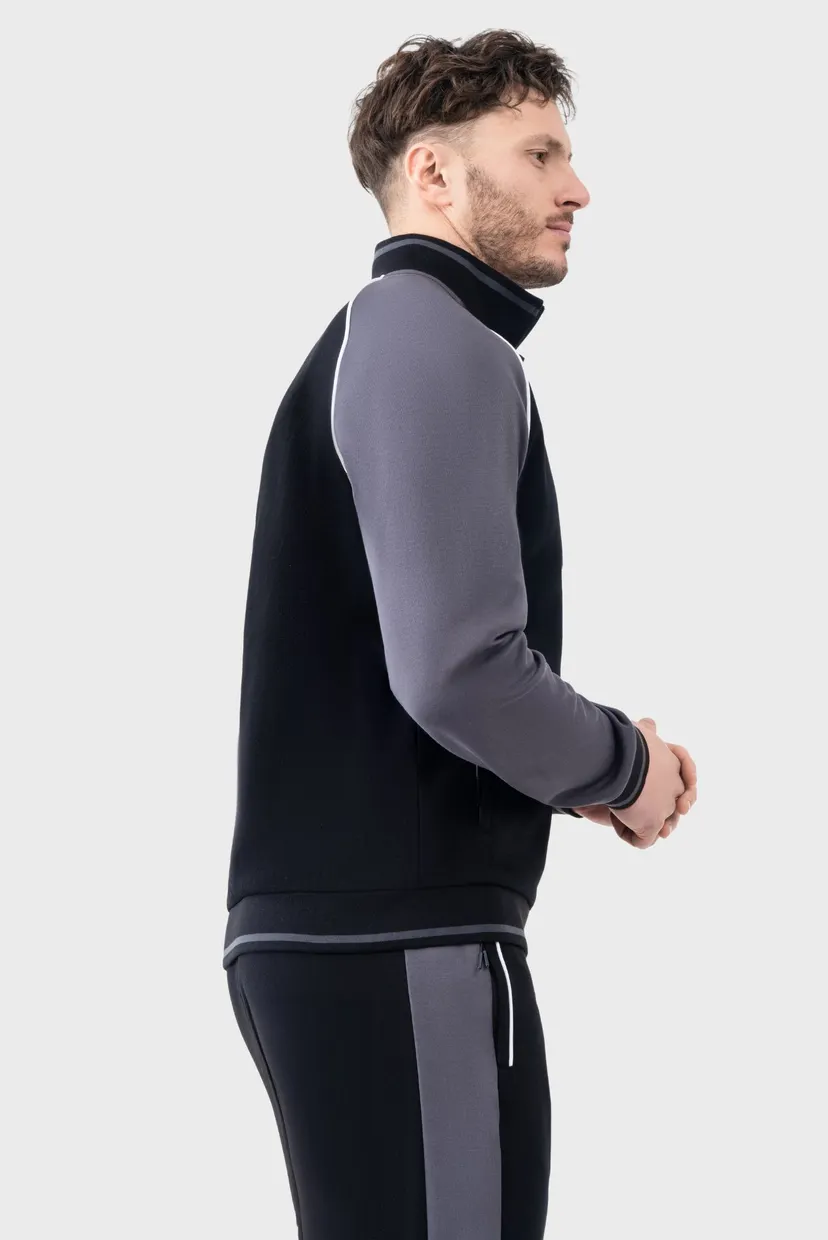Мужской черный Спортивный костюм (кофта, брюки) Tracksuit 4