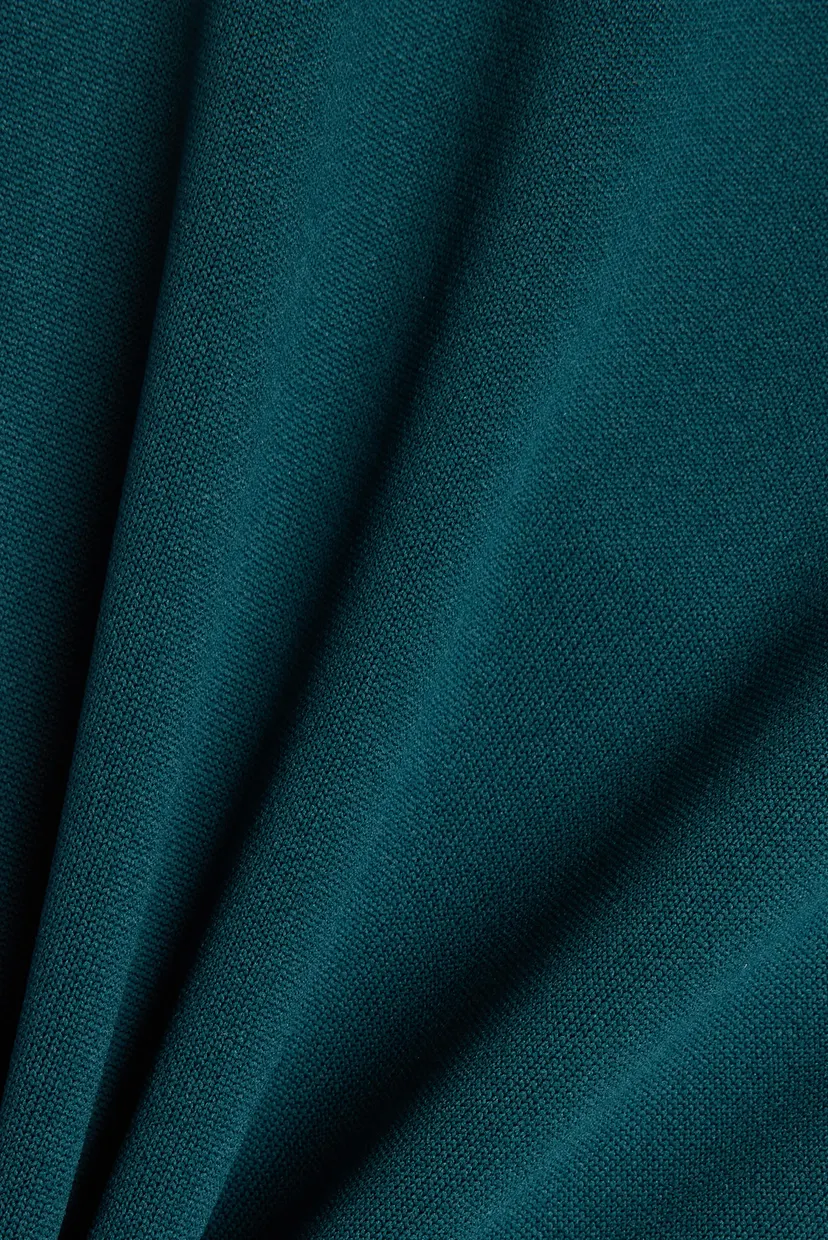 Женское бирюзовое худи  Interlock Full Zip 8