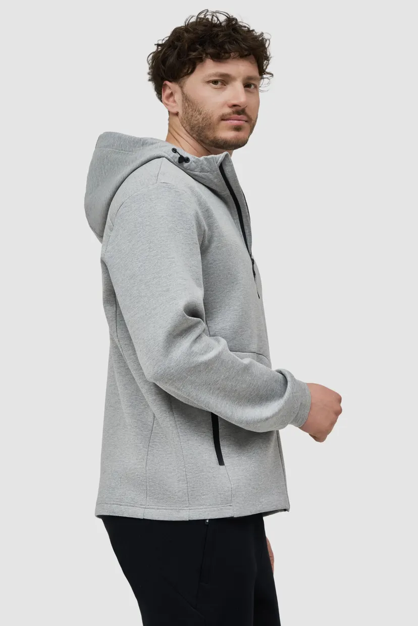 Чоловічий сірий спортивний костюм  gym suit (кофта,штани) 5