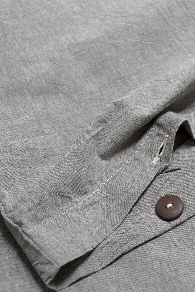 Простынь с наволочками Washed Cotton - Antracite 260X280 4