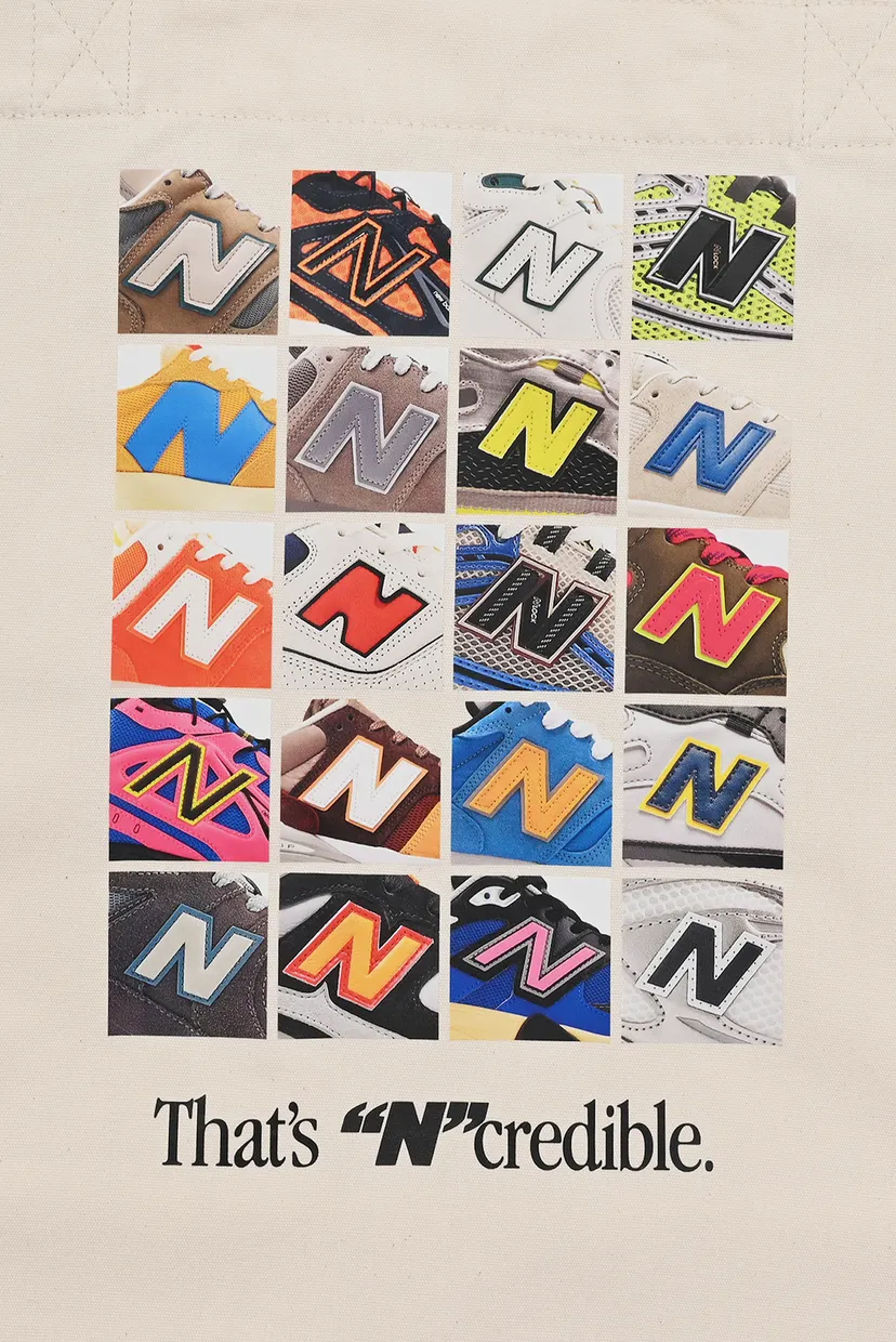Бежевий шопер Graphic Tote 5