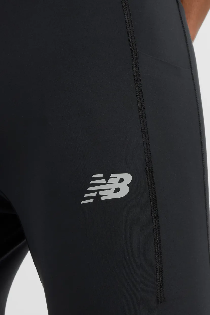 Чоловічі чорні тайтси NB Sleek Pocket Tight 8