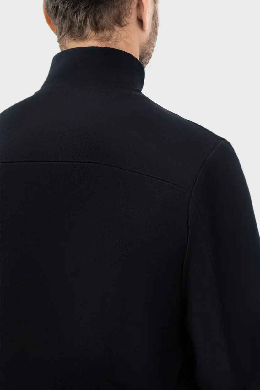 Чоловіча чорна кофта jacket 6
