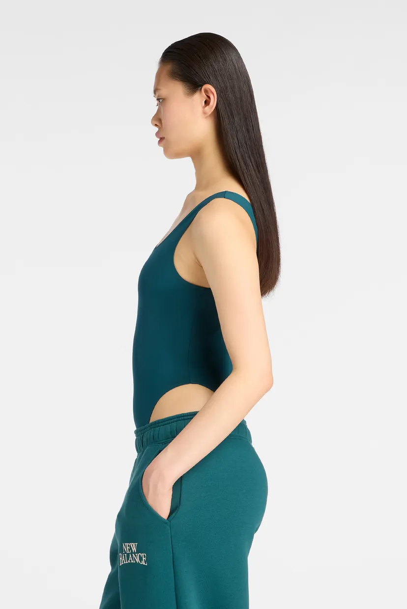 Женское бирюзовое боди Trackside Bodysuit 5