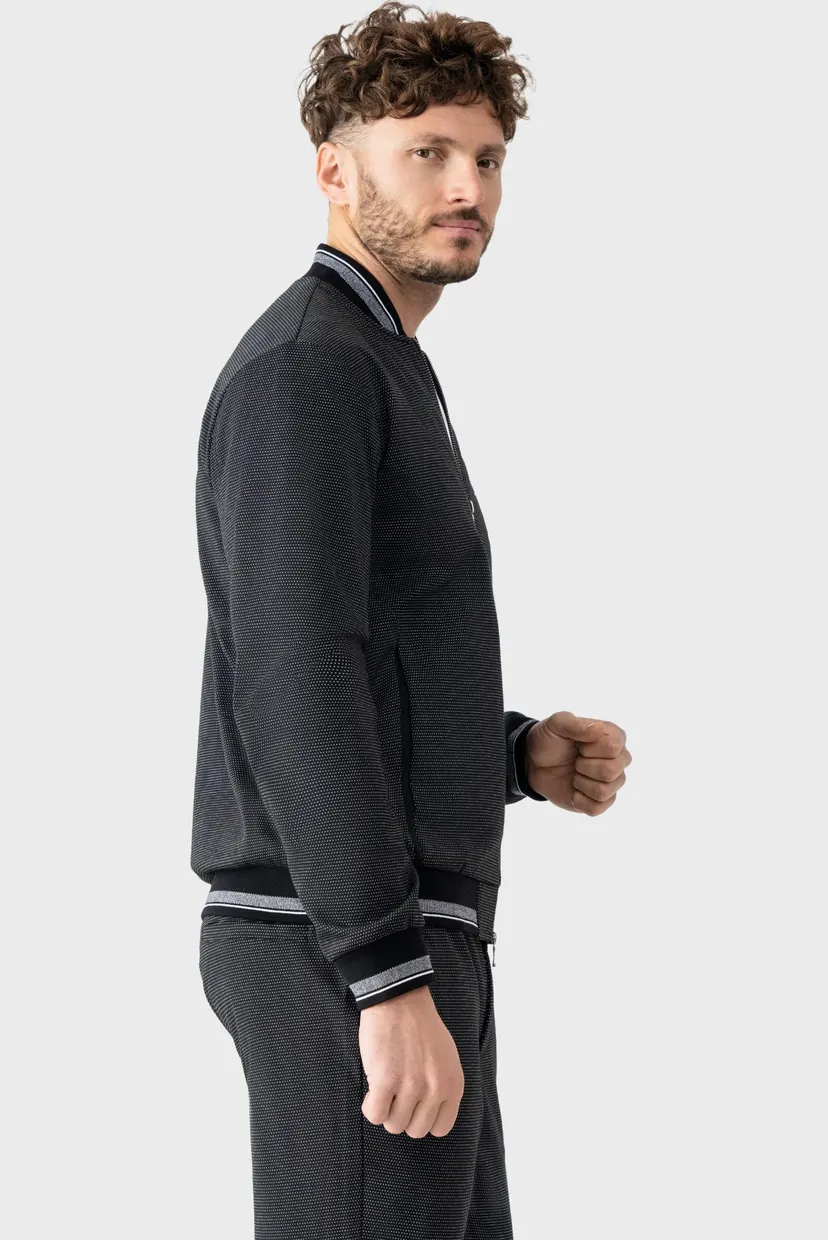 Мужской черный спортивный костюм  gym suit (кофта, штаны) 5