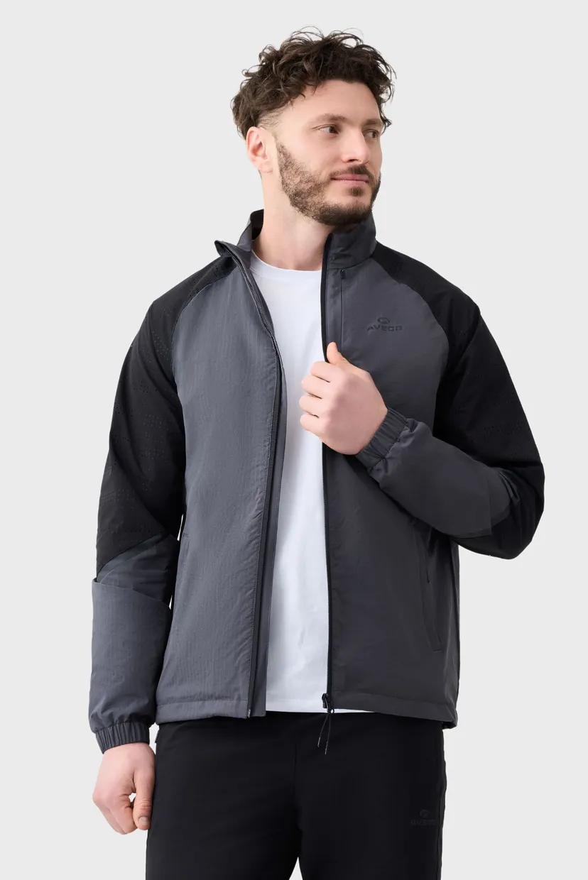 Чоловічий сірий Спортивний костюм (кофта, штани) Tracksuit 5