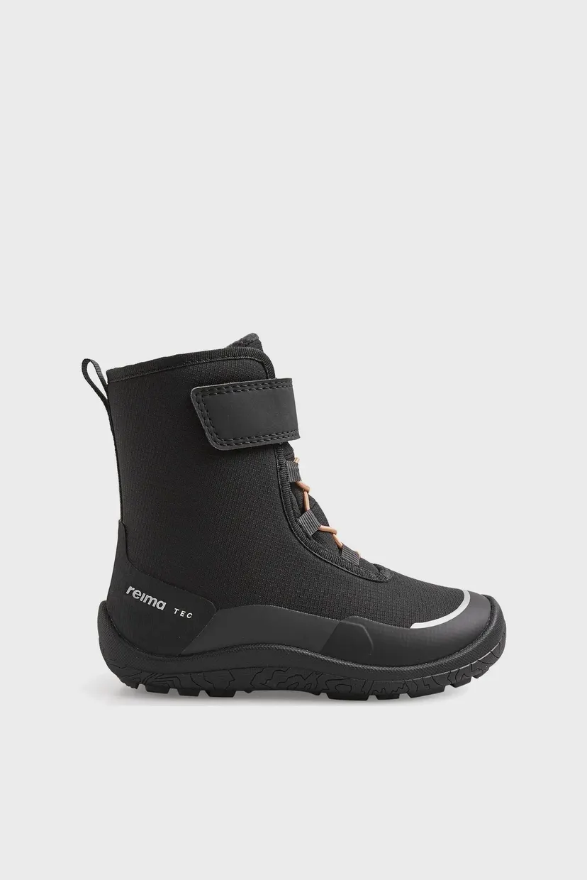 Детские черные сапоги TALVELLA KIDS 1