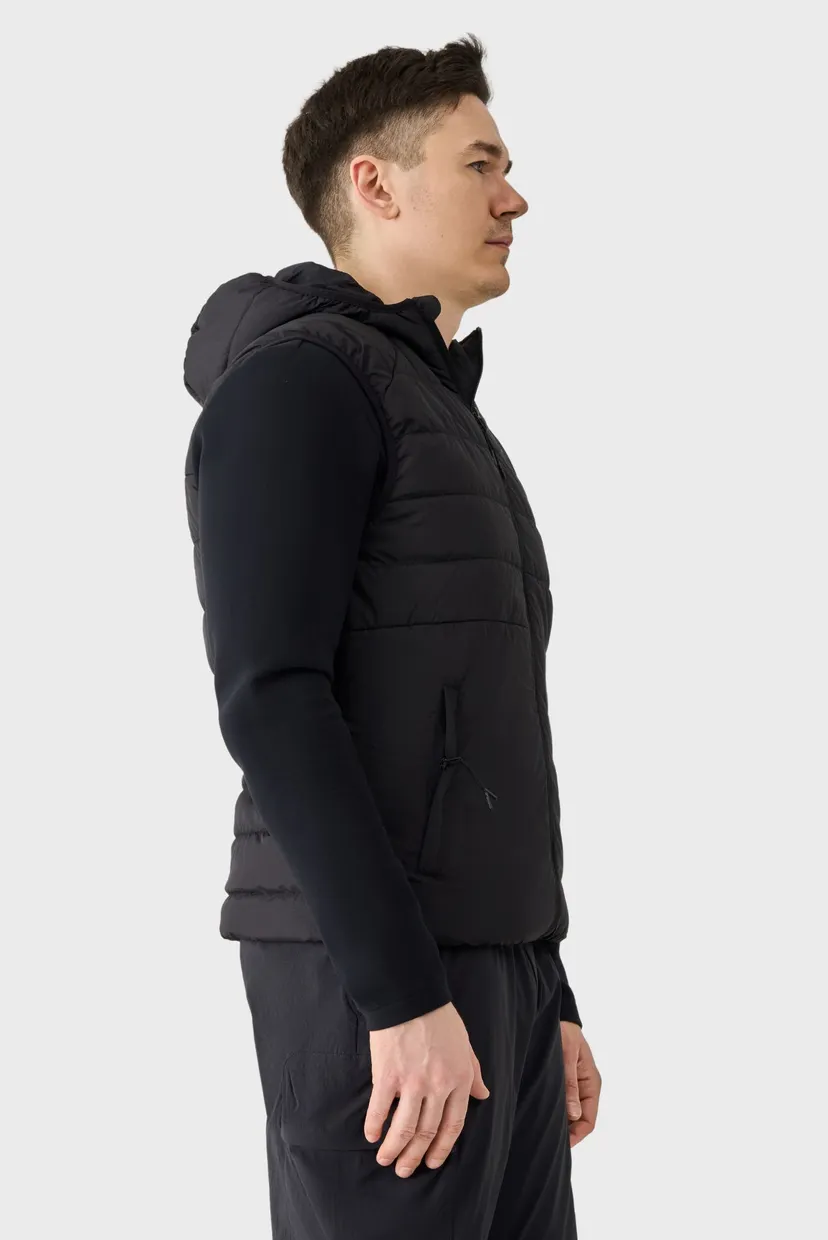 Чоловічий чорний жилет vest 4