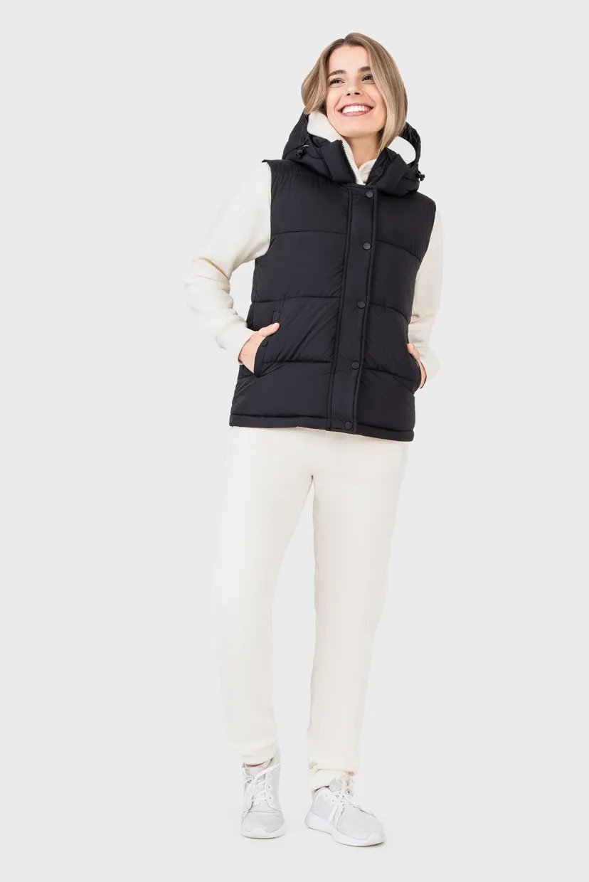 Жіночий чорний жилет Vest 6