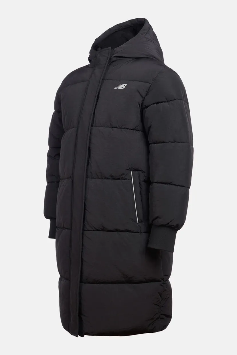 Детская черная куртка Longline Puffa 3
