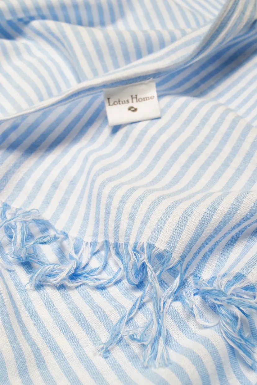 Рушник Pestemal - Argosa stripe light-blue 85X175 3