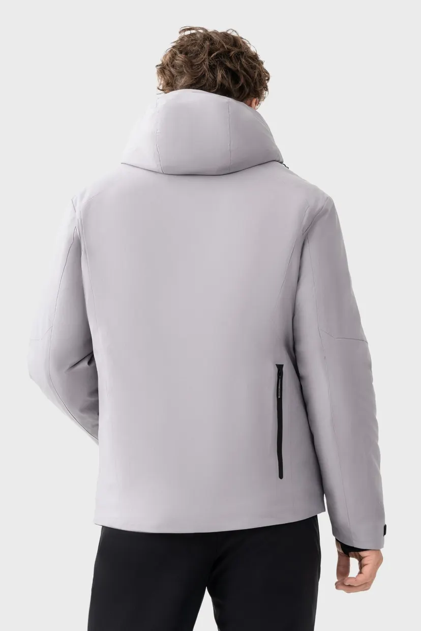Мужская светло-серая горнолыжная Куртка Jacket 4