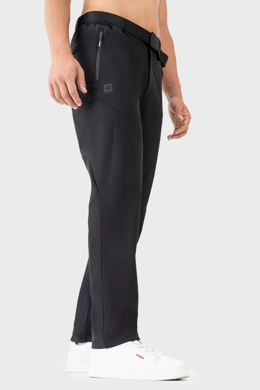 Чоловічі чорні штани Softshell Pants 4