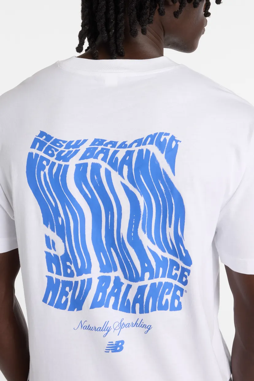 Мужская белая футболка Wavey T-Shirt 4