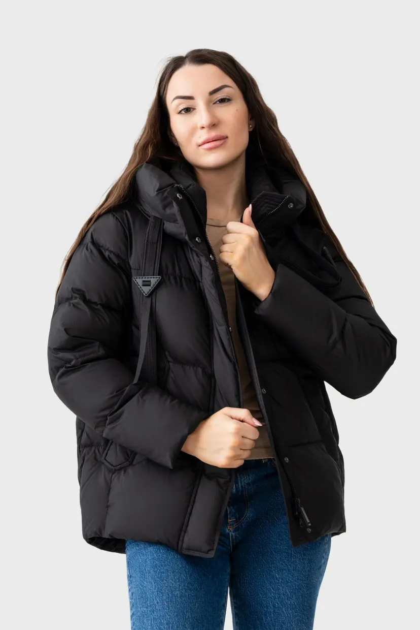 Женская черная куртка Jacket 3