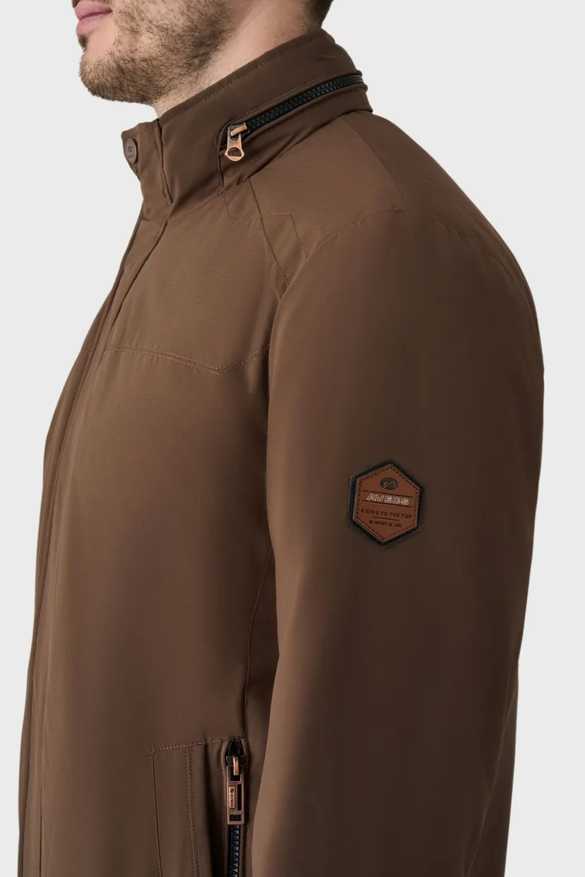 Мужская коричневая куртка jacket 6