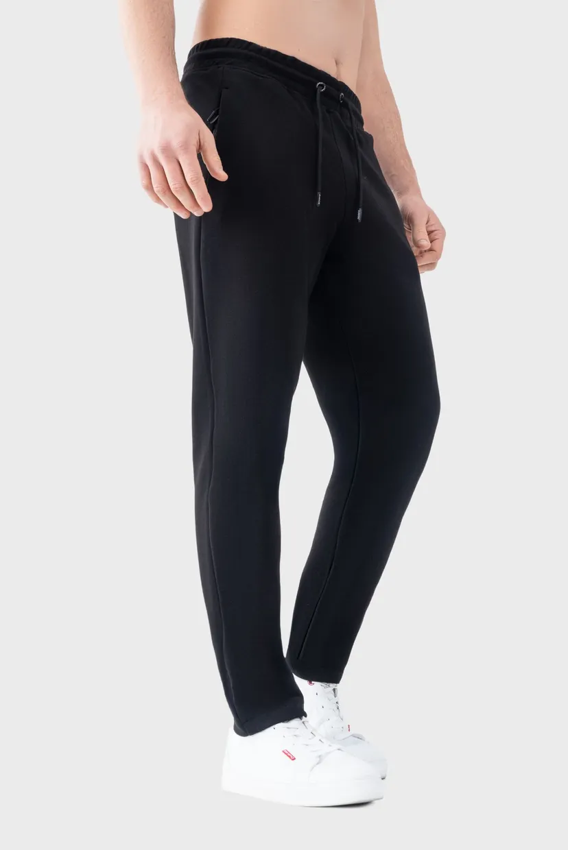 Чоловічі чорні спортивні штани sweatpants 4