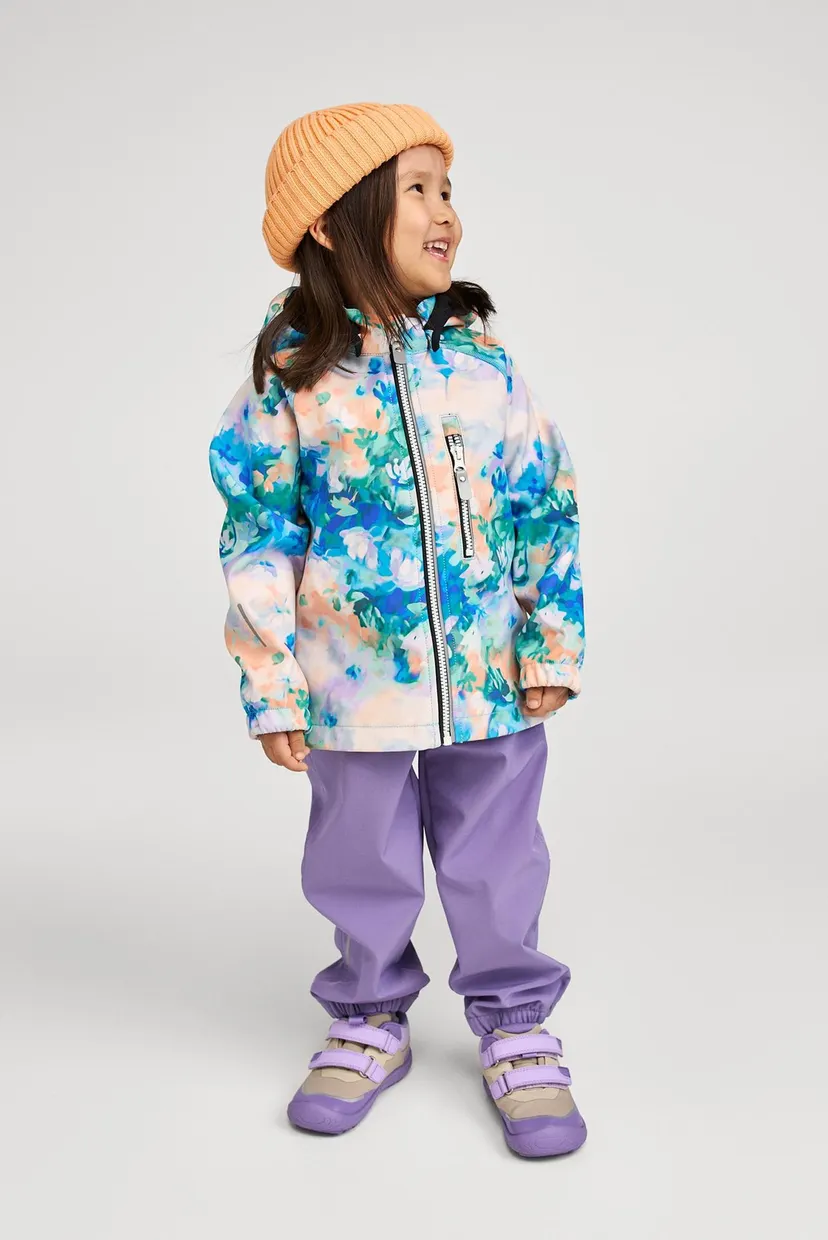 Детская голубая куртка Softshell Vantti 5